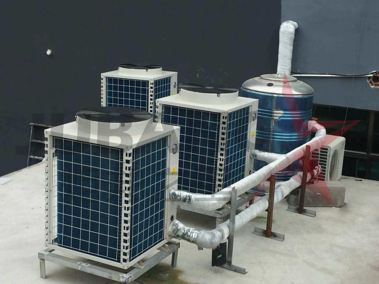 保定超低温空气源热泵采暖工程